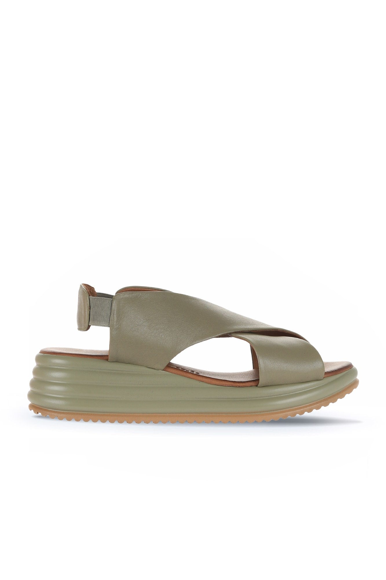 Narrow Low Wedge Sandal