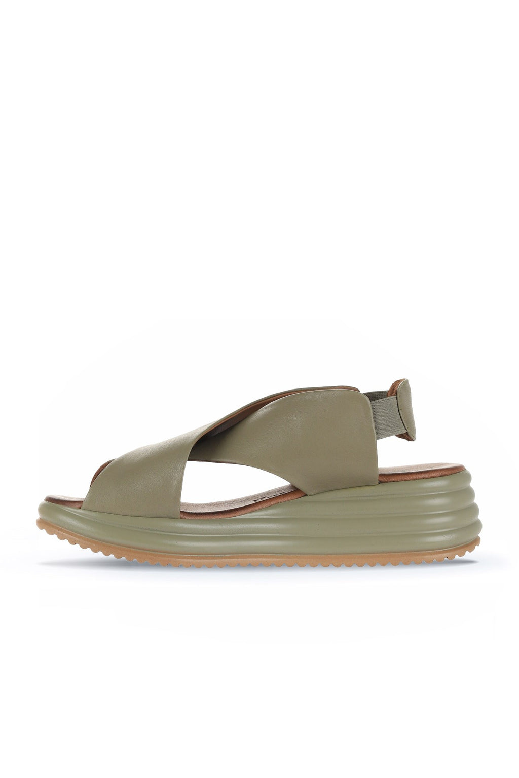 Narrow Low Wedge Sandal