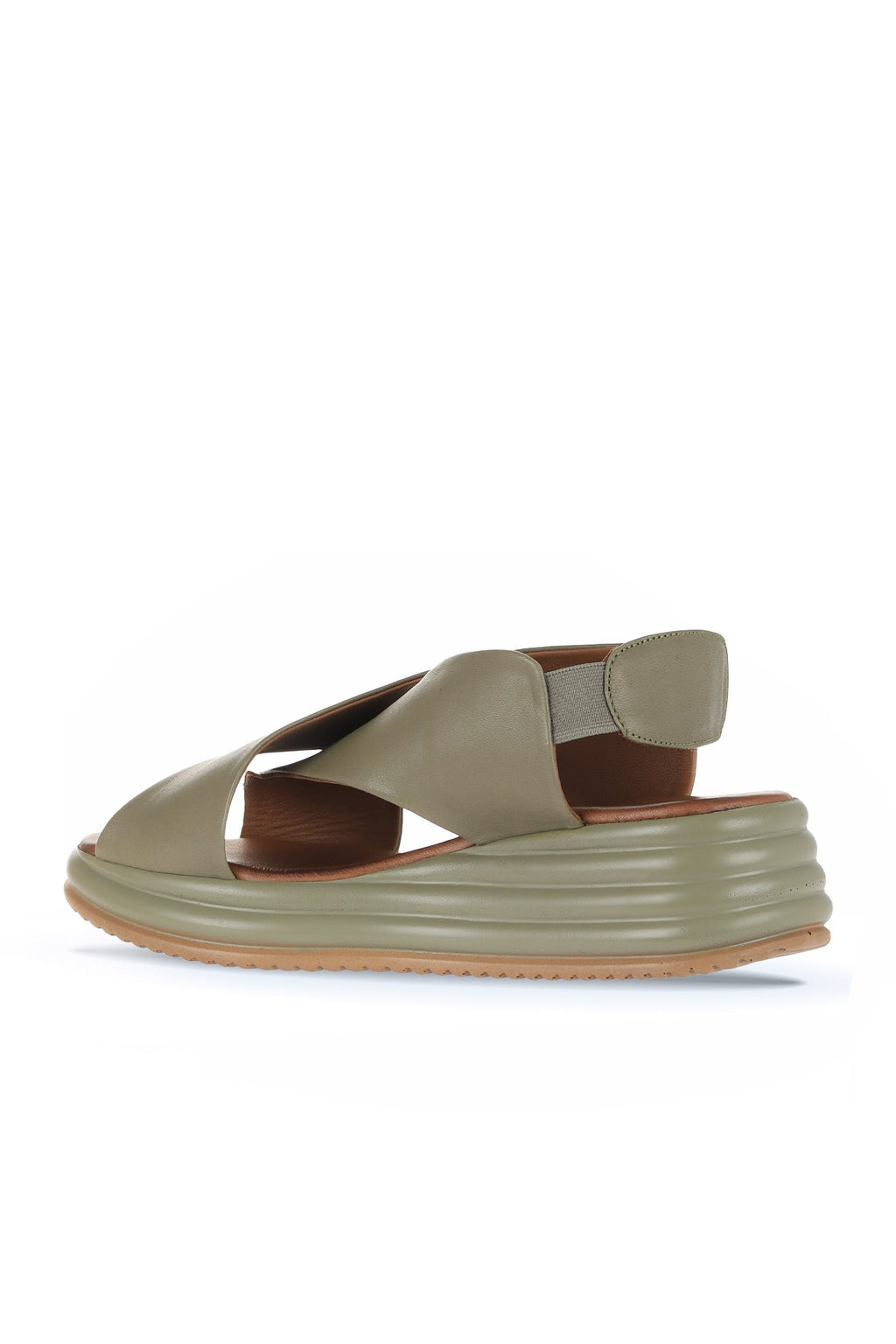 Narrow Low Wedge Sandal