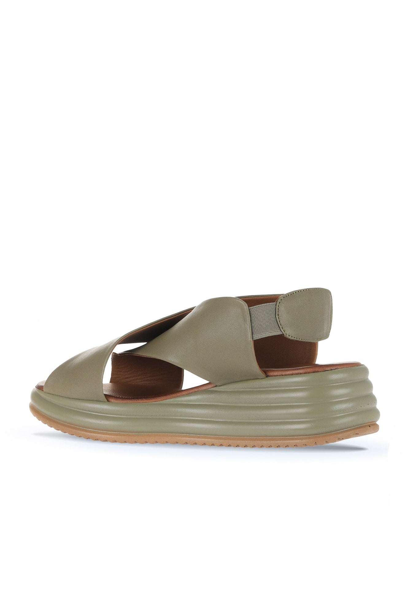 Narrow Low Wedge Sandal