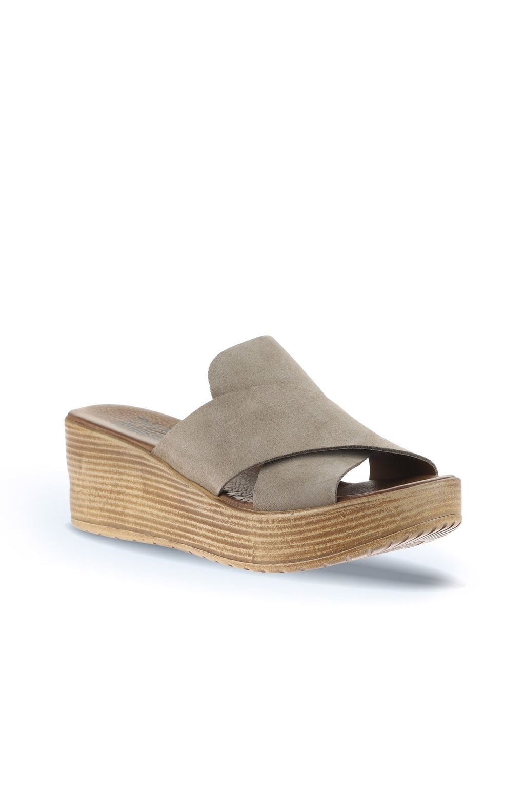 Bueno 's Daily Wedge Slide in tan