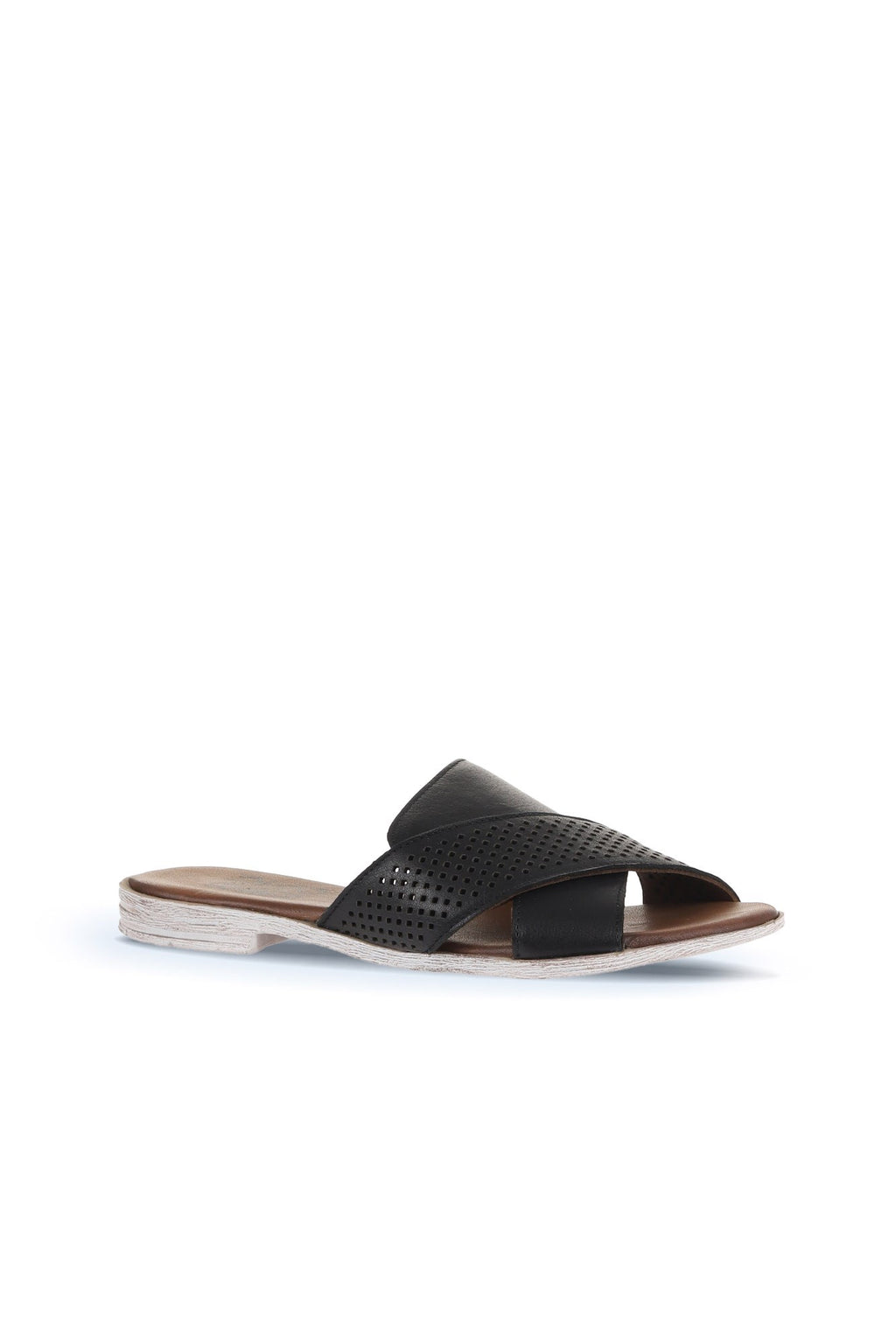 Bueno 's  in black leather
