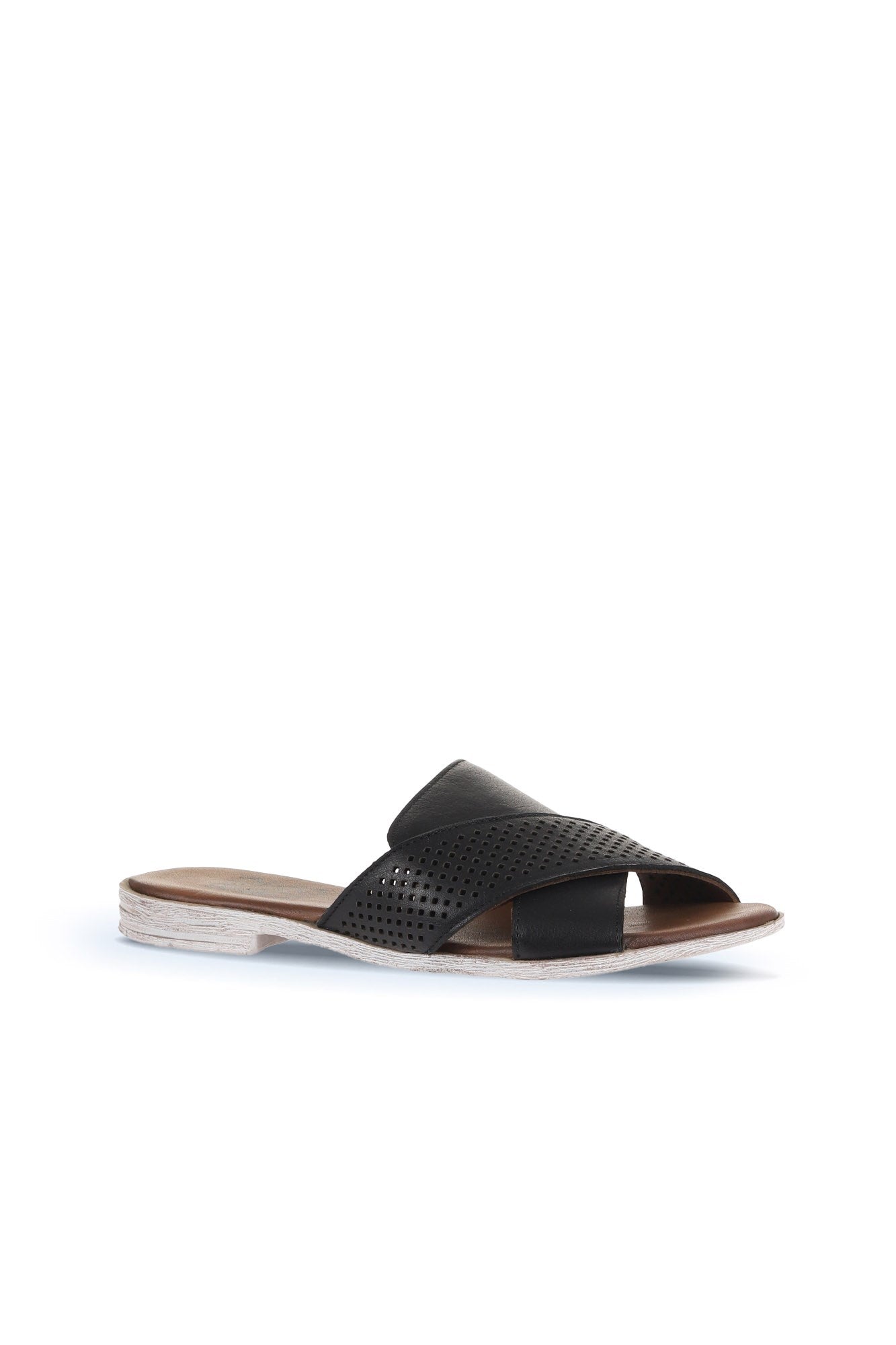 Bueno Women's Leather Flat Slipper