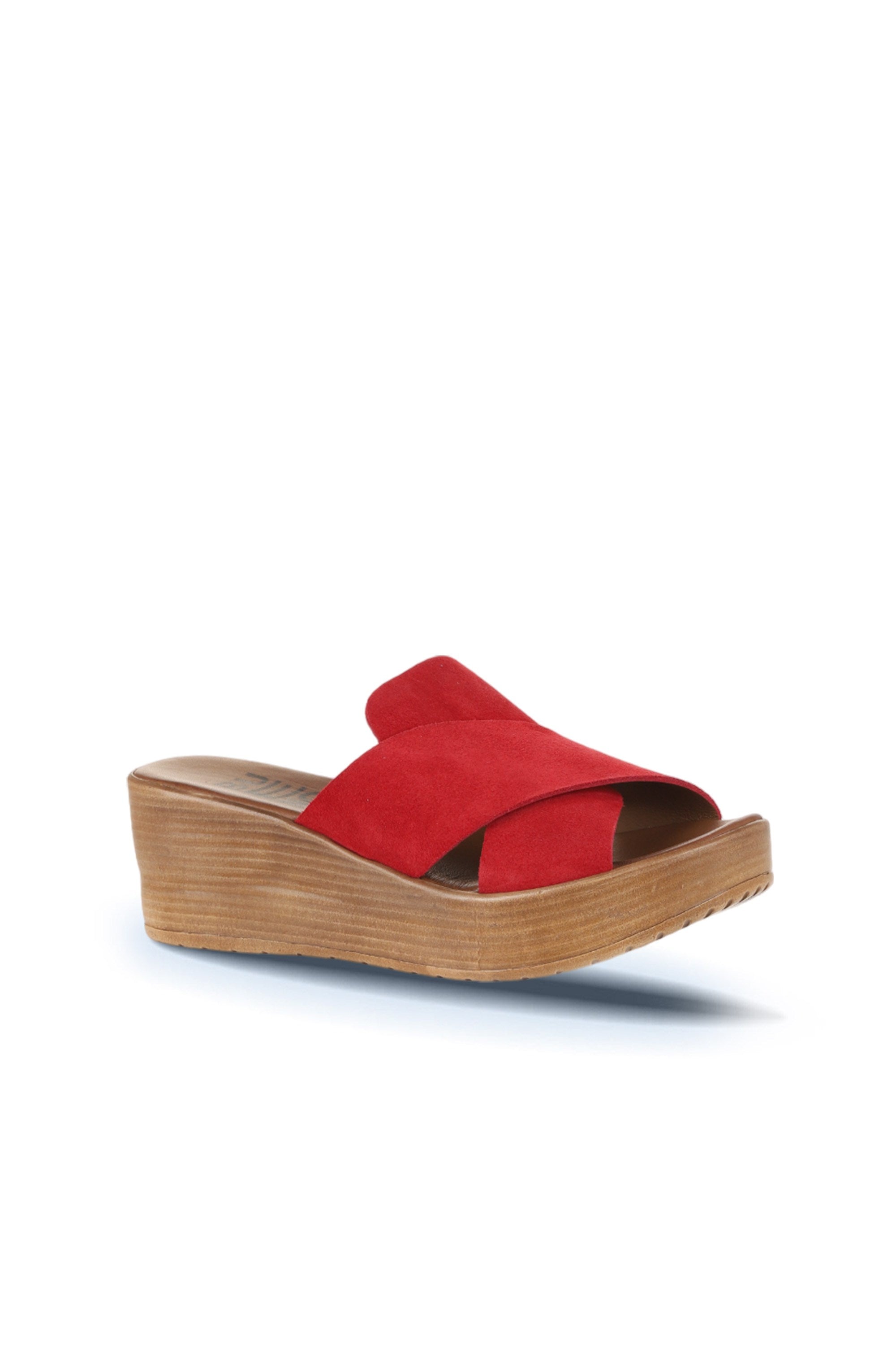 Bueno Slisine Women's Leather Wedge Slipper