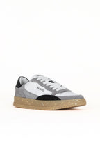 Bueno 's True Fit Daily Sneaker in white yellow leather