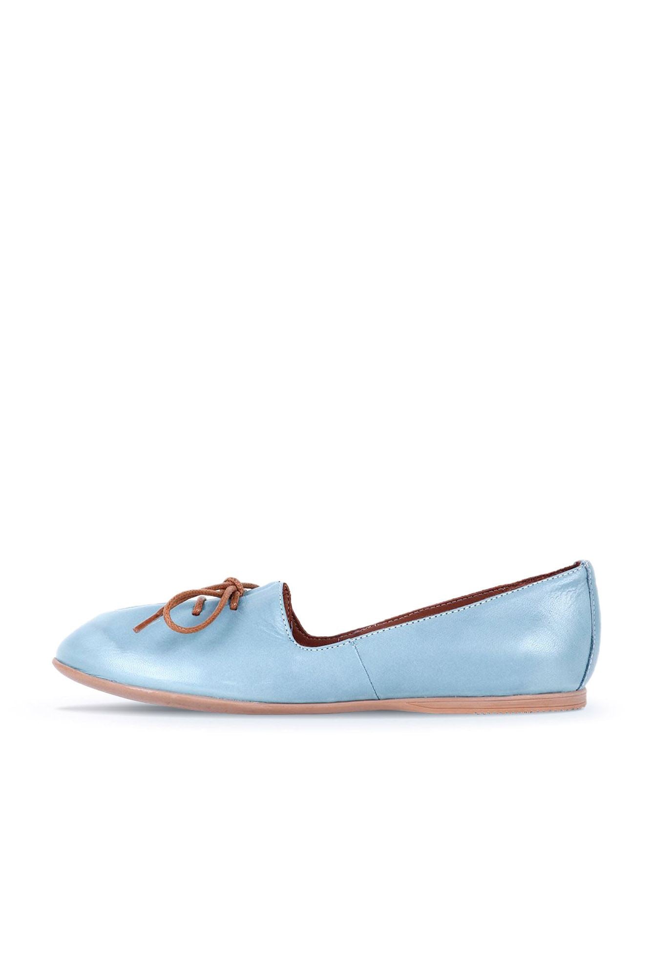 Bueno Women's Leather Ballerina