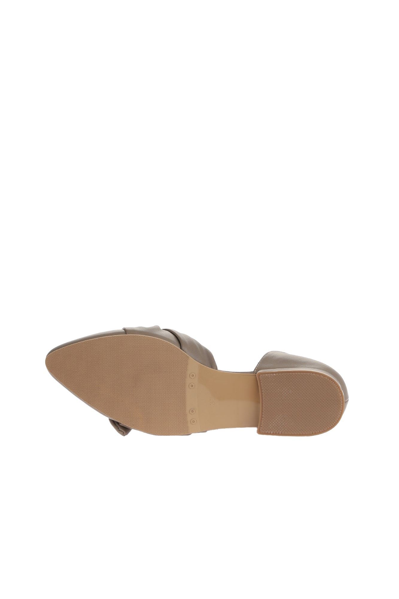Bueno Women's Leather Ballerina