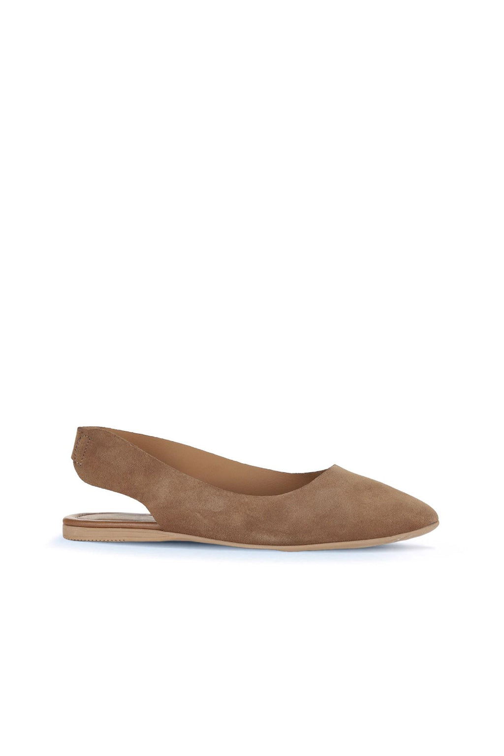 Bueno Women's Leather Ballerina