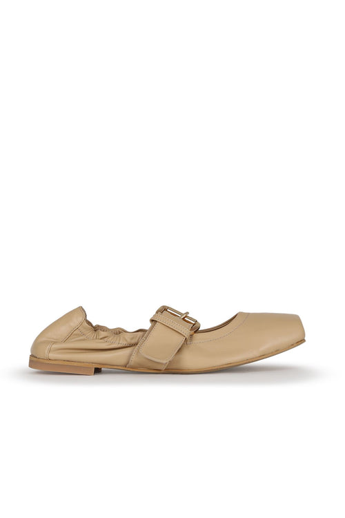 Bueno women's  in nude leather