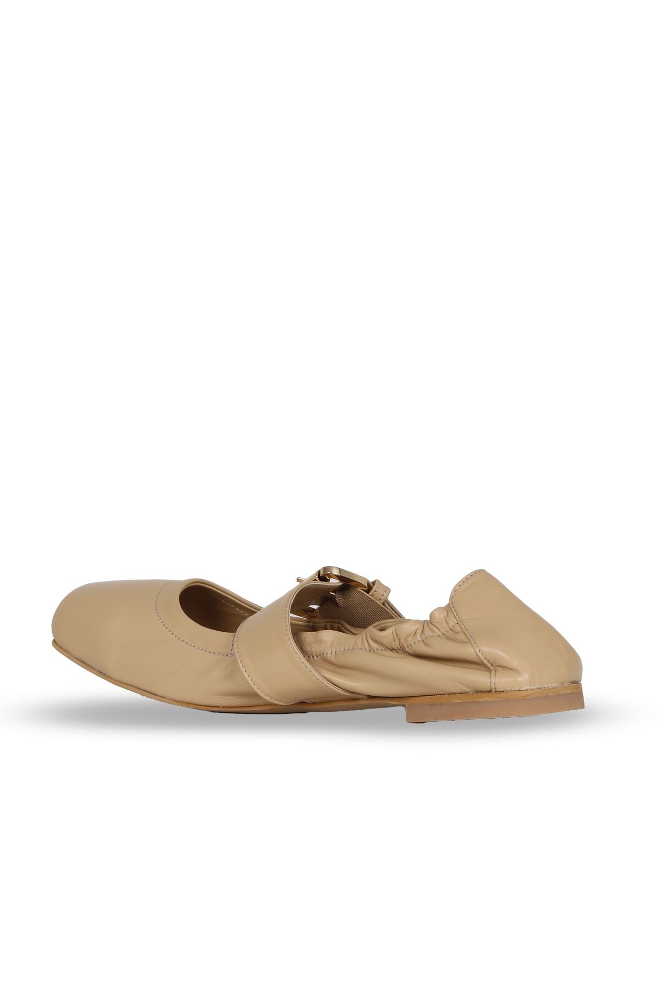 Bueno Women's Leather Ballerina