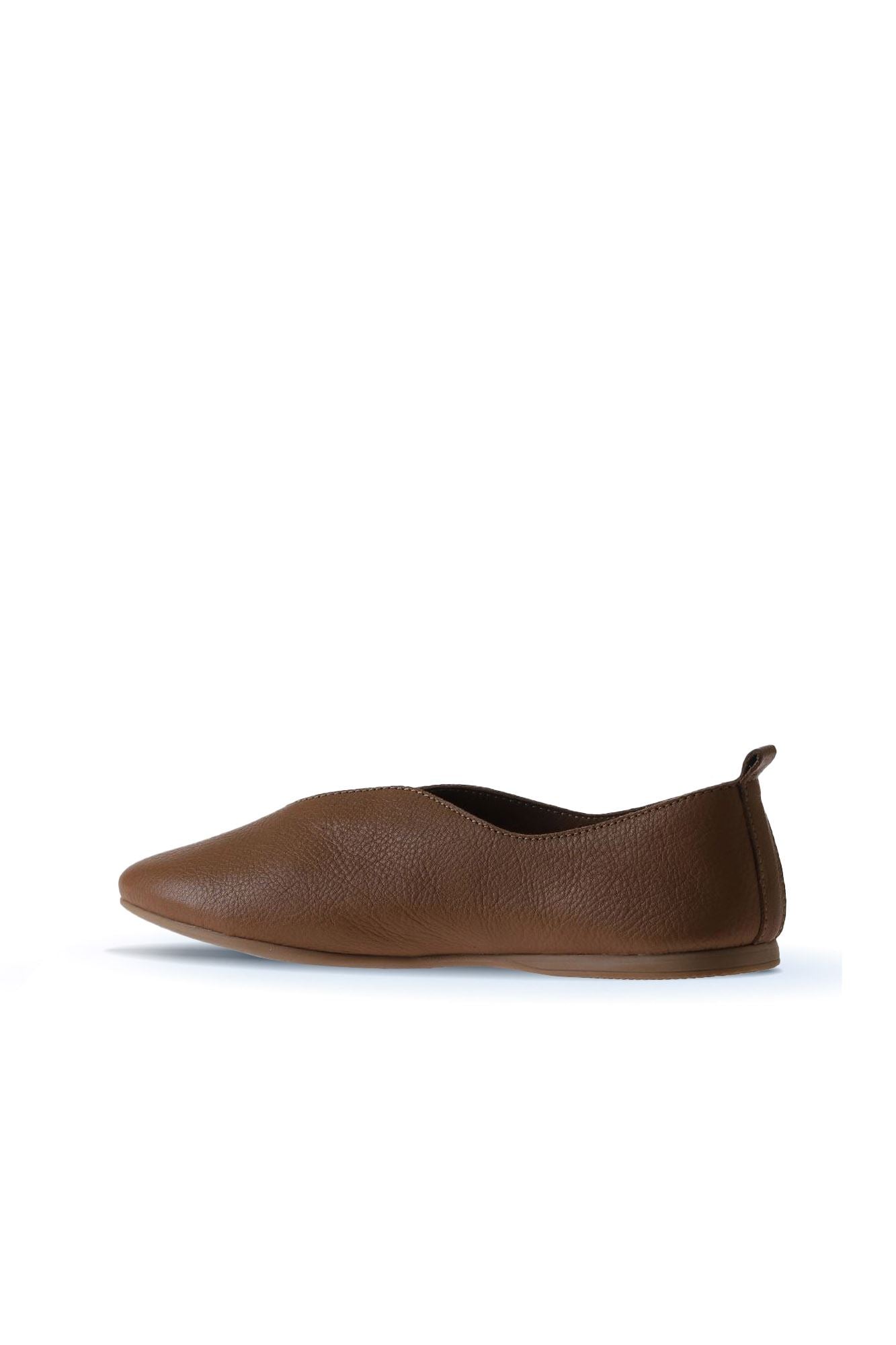Bueno Women's Leather Ballerina