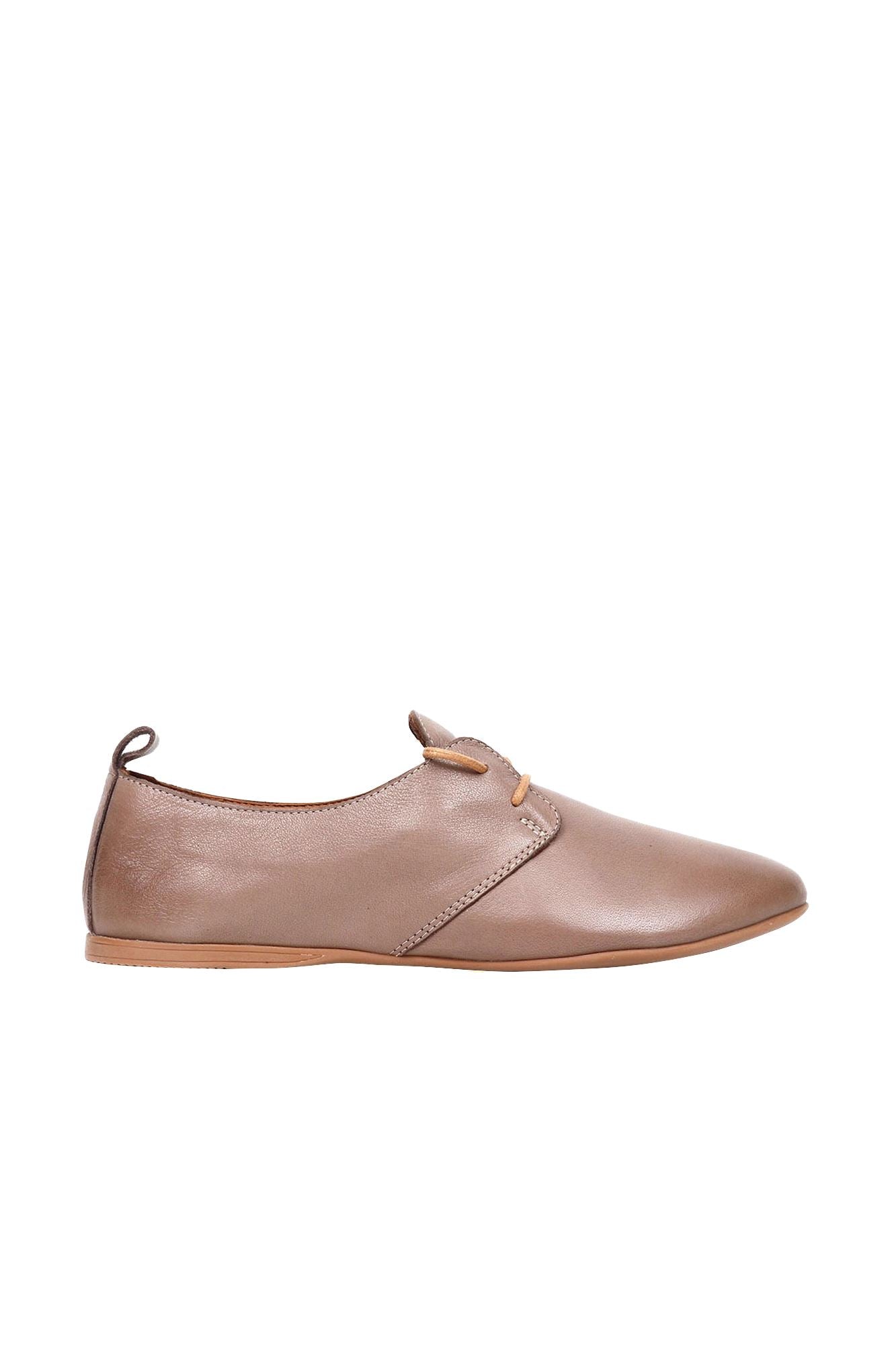 Bueno Women's Leather Ballerina