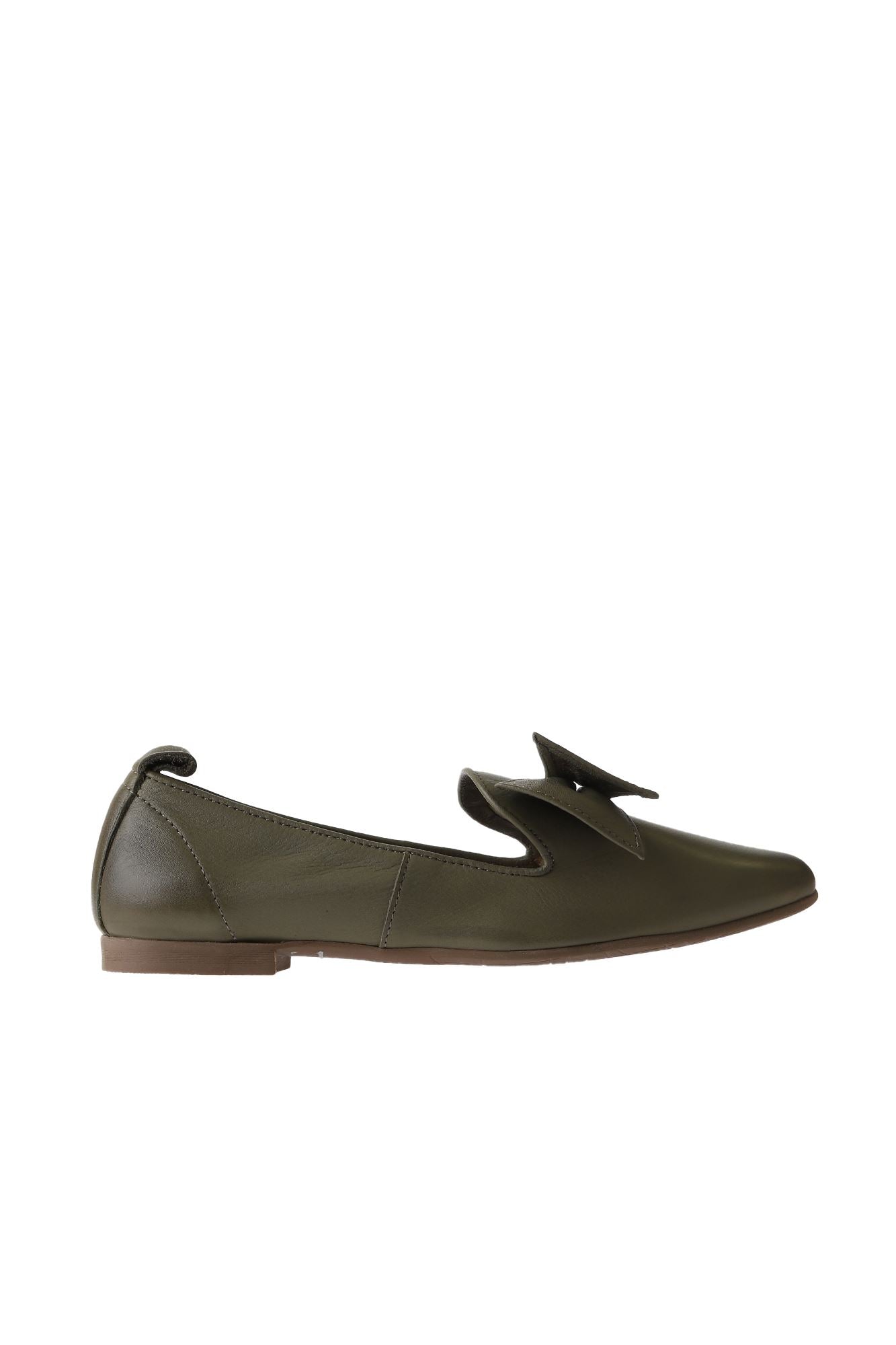 Bueno Women's Leather Ballerina