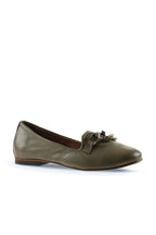 Bueno Women's Leather Ballerina