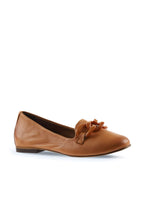 Bueno Women's Leather Ballerina