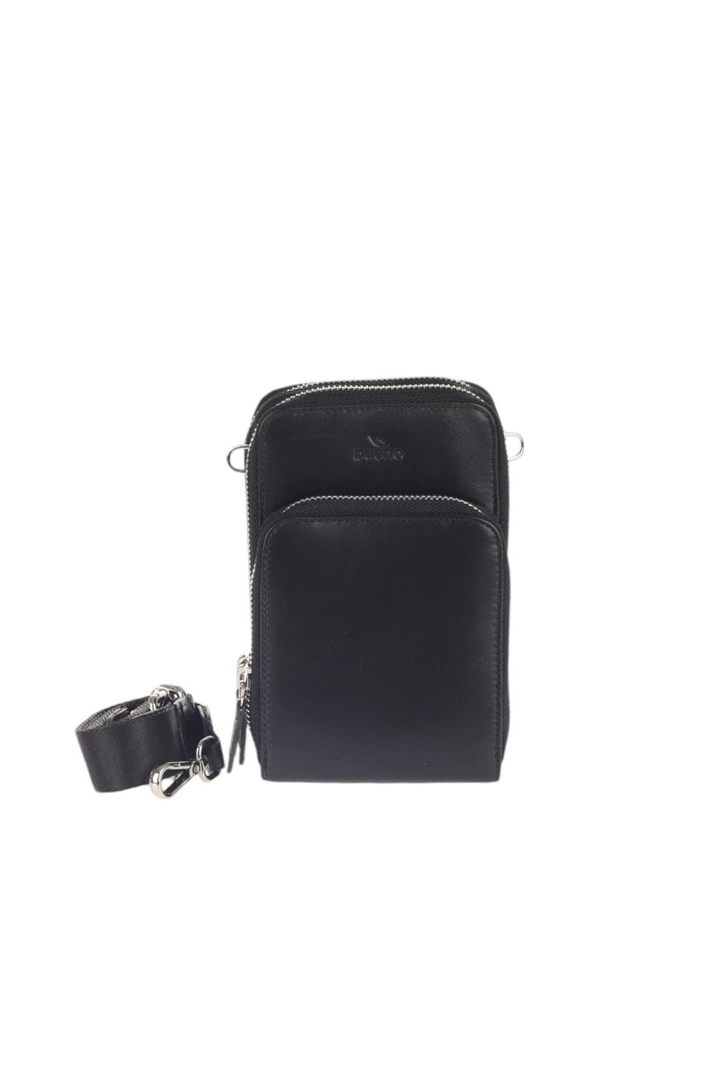 Bueno Unisex Leather Messenger Bag