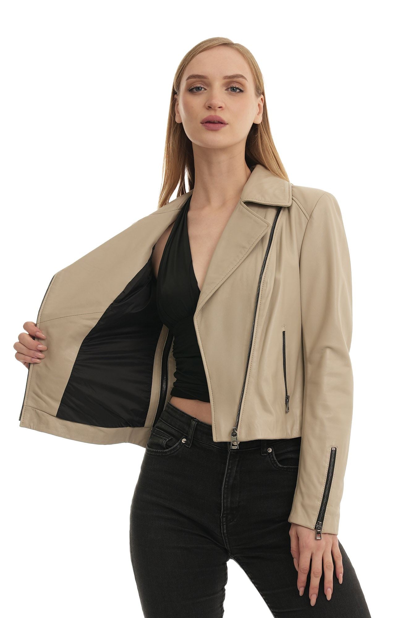 Bueno Women's Leather Jacket