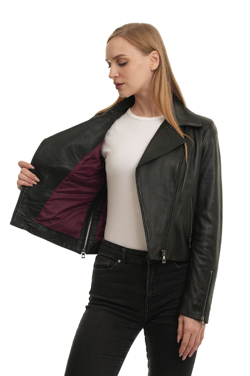 Bueno Women's Leather Jacket