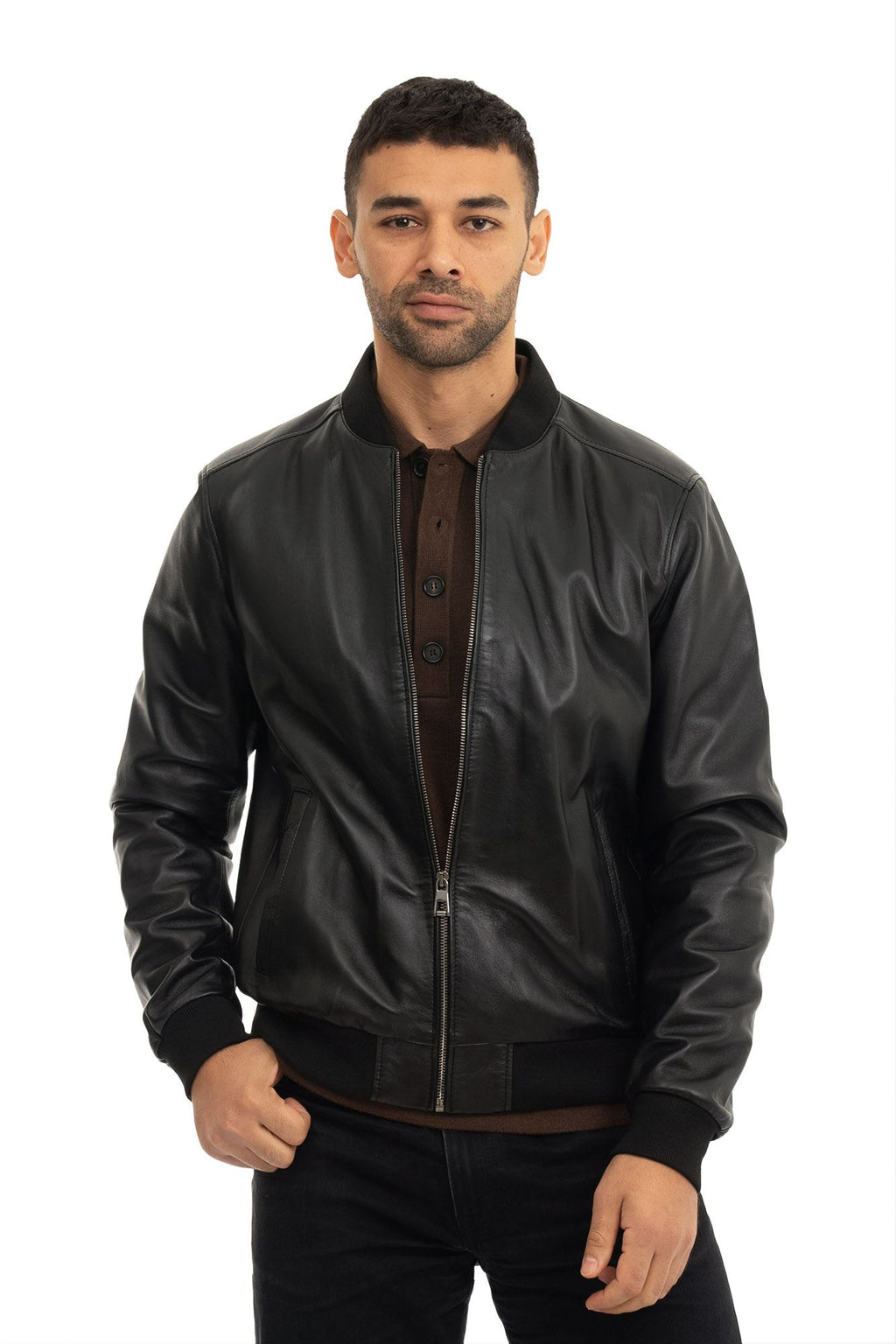 Bueno Men's Leather Jacket