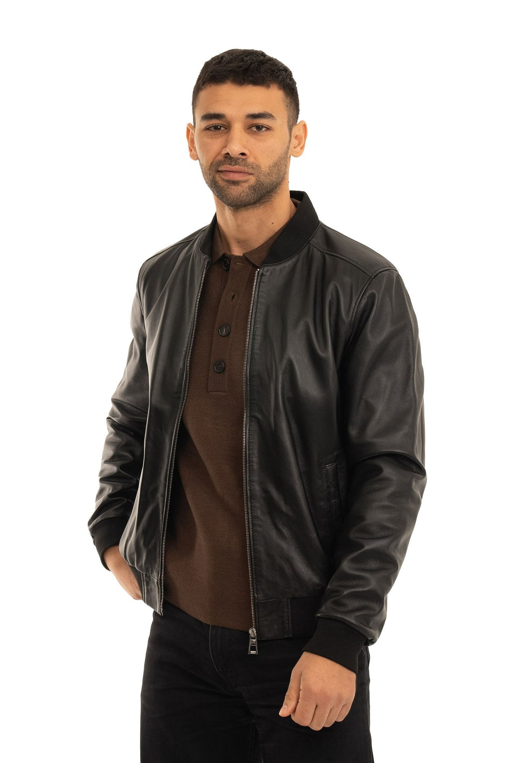 Bueno Men's Leather Jacket