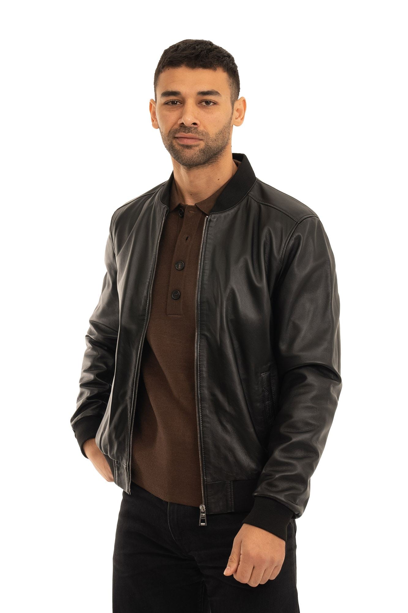 Bueno Men's Leather Jacket