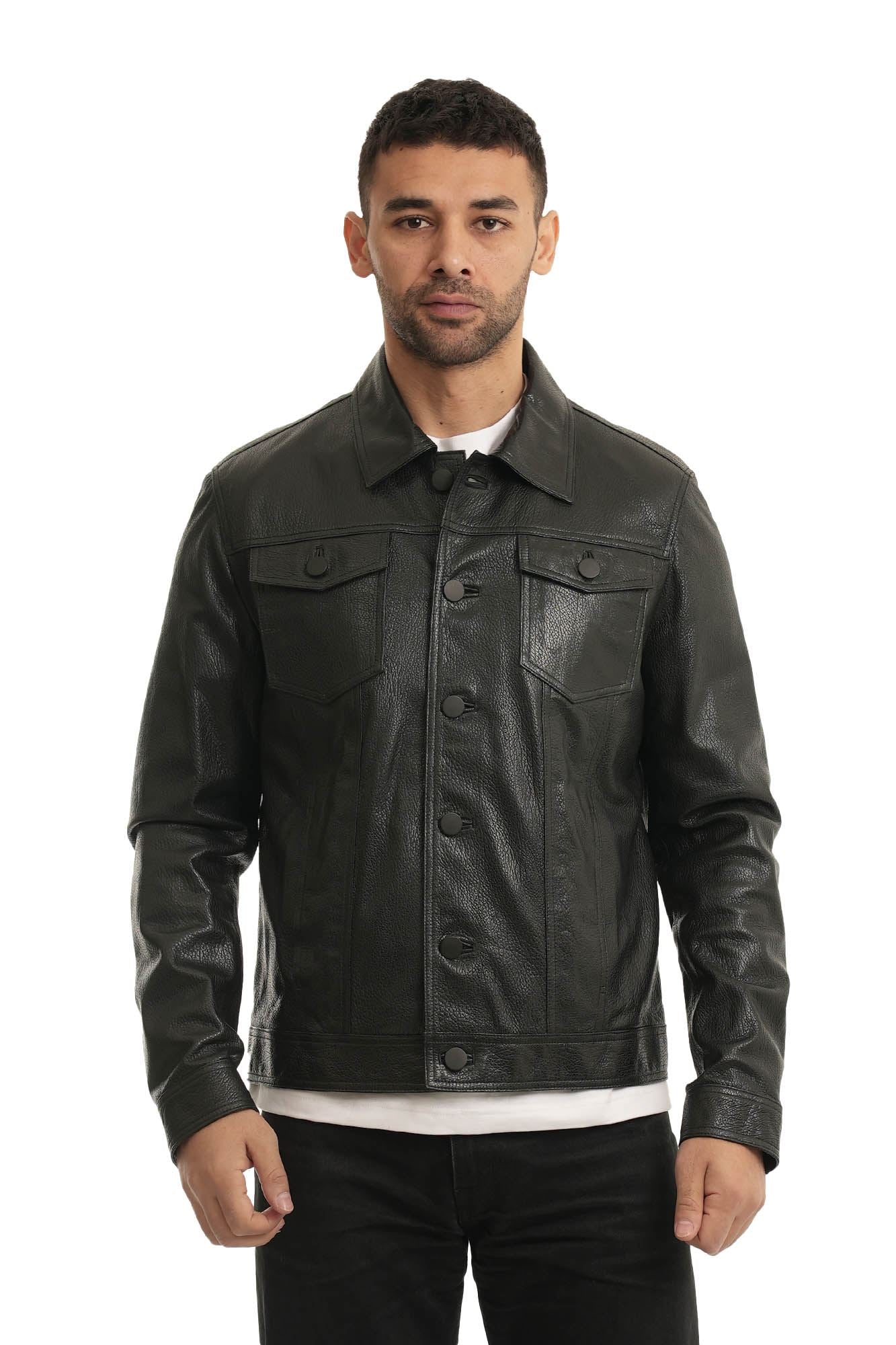 Bueno Men's Leather Jacket