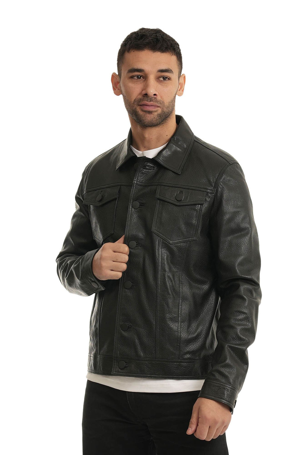 Bueno Men's Leather Jacket