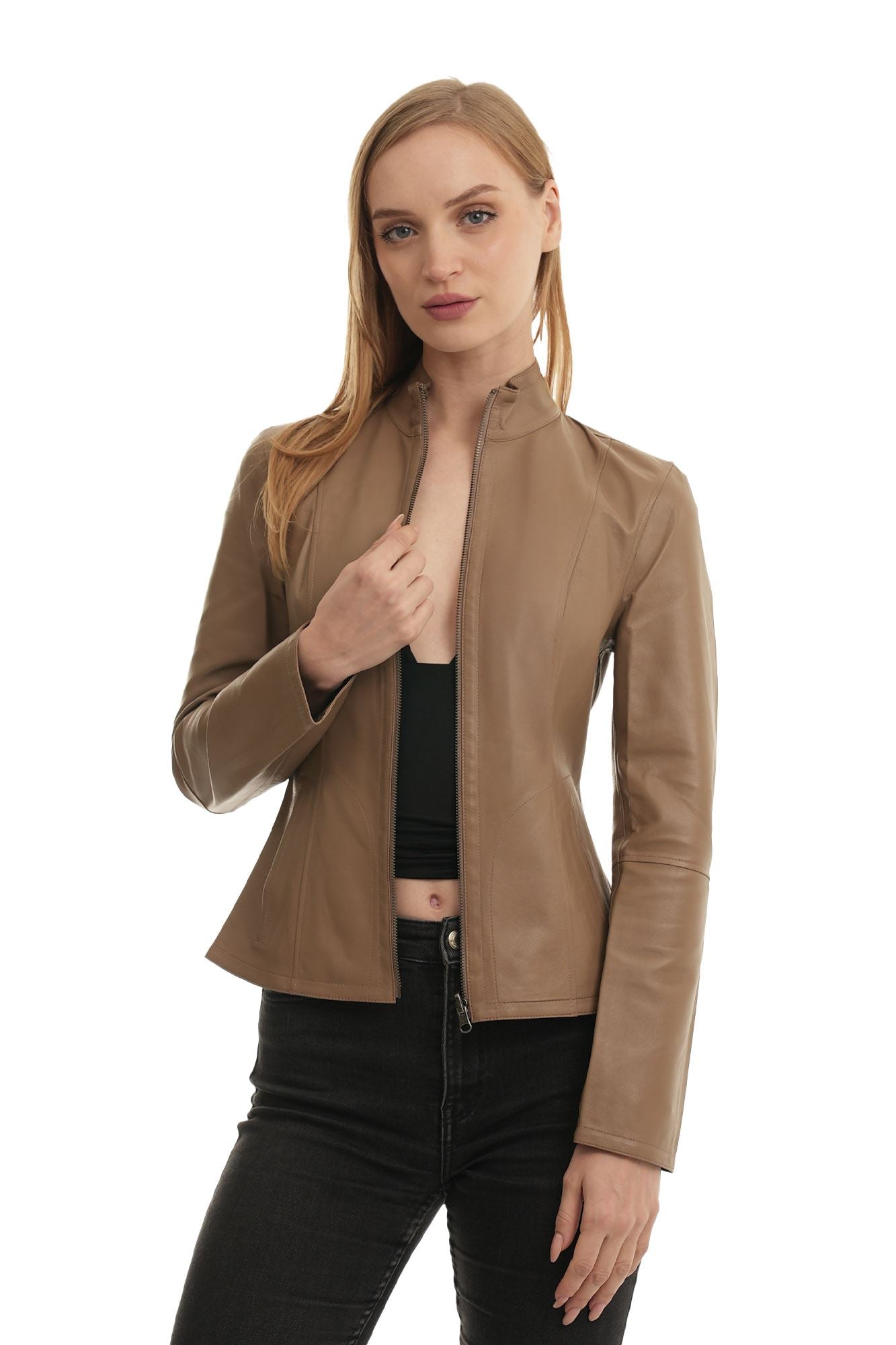 Bueno Women's Leather Jacket