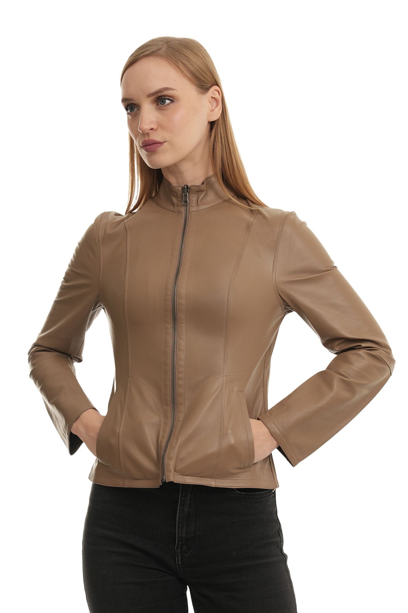 Bueno Women's Leather Jacket