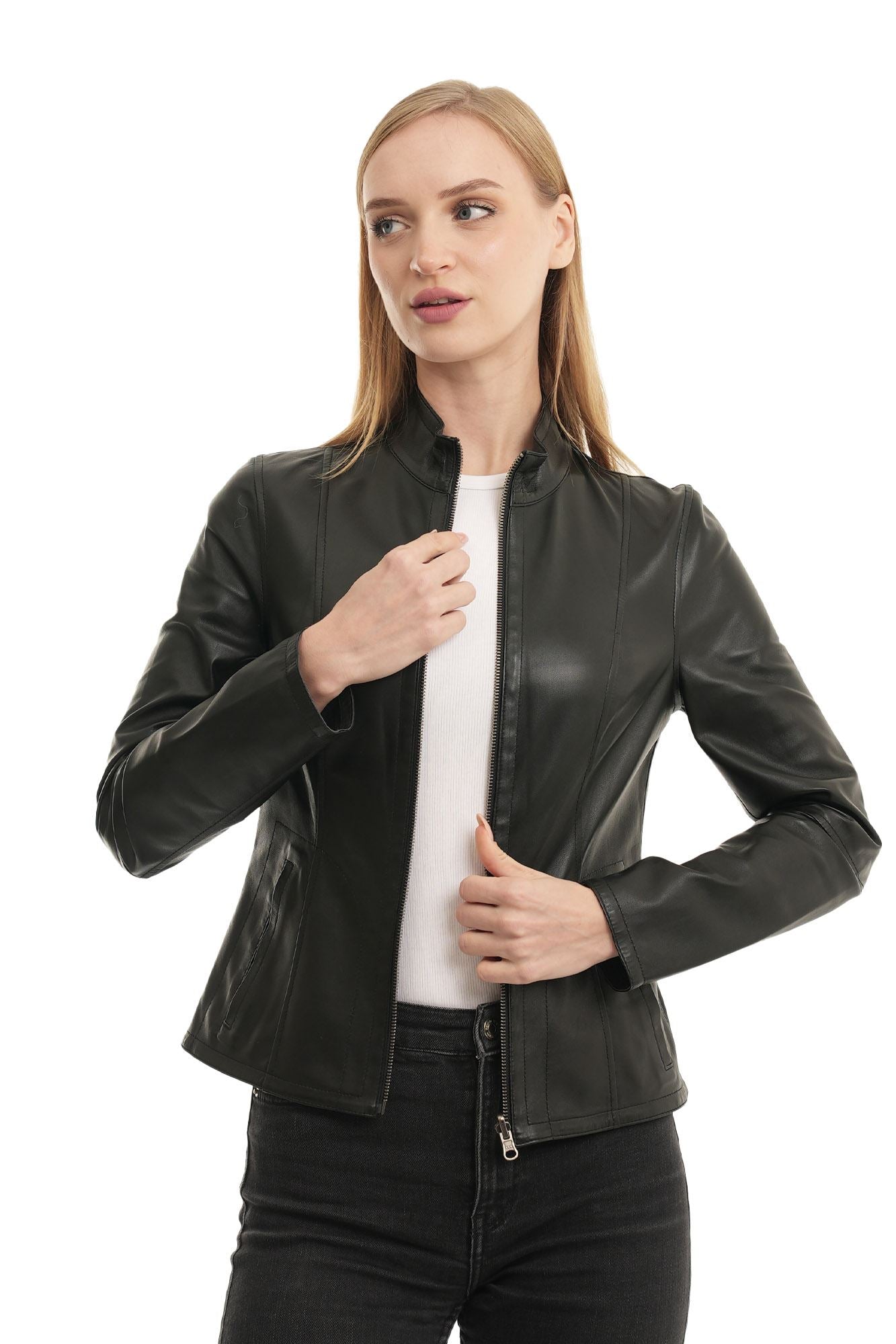 Bueno Women's Leather Jacket