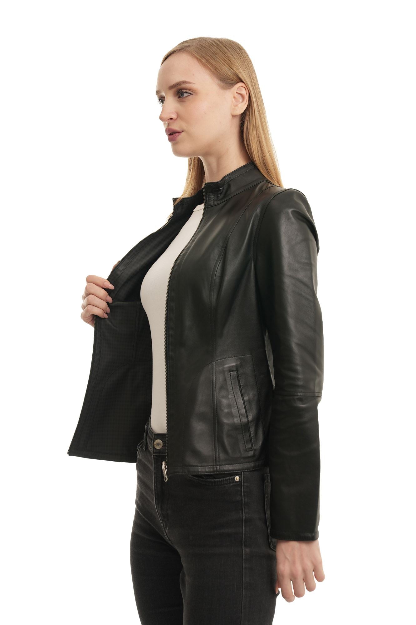 Bueno Women's Leather Jacket