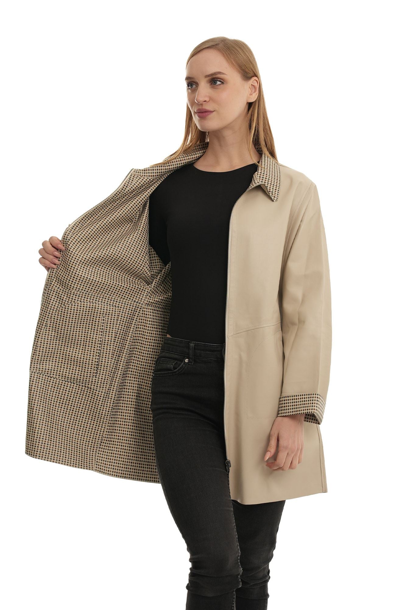 Bueno Women's Leather Jacket