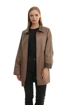 Bueno 's Long Jacket in beige