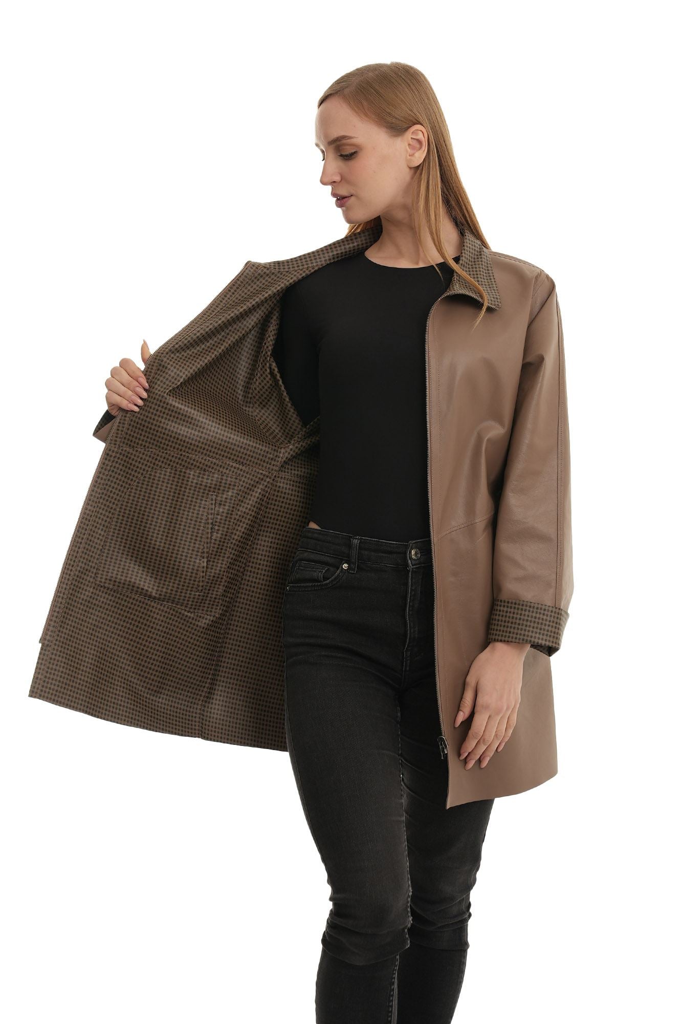 Bueno Women's Leather Jacket