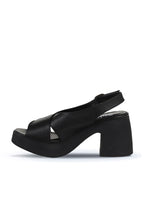 Bueno Women's Leather Heeled Sandal