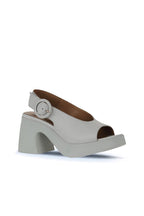 Bueno Women's Leather Heeled Sandal