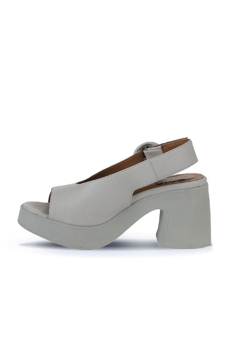 Bueno Women's Leather Heeled Sandal