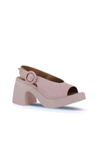 Bueno Women's Leather Heeled Sandal