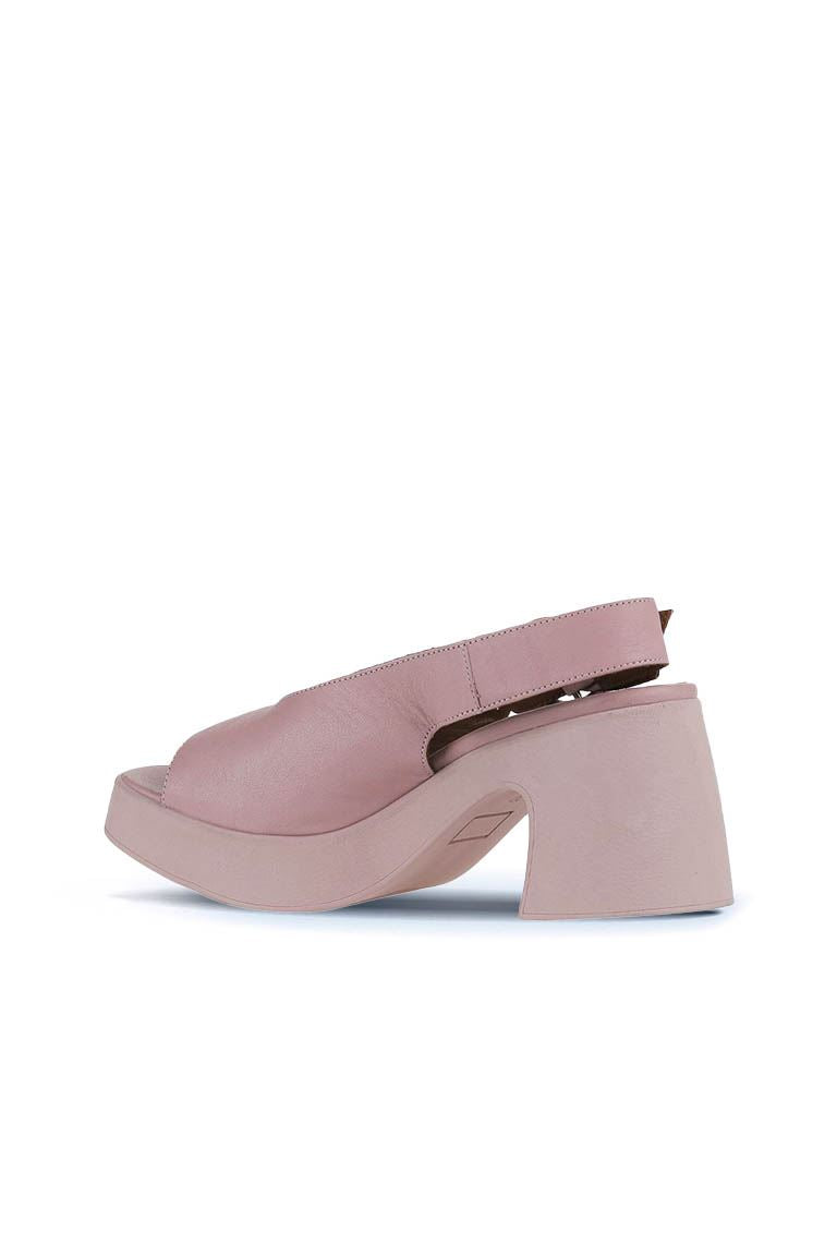 Bueno Women's Leather Heeled Sandal