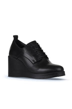 Bueno Women's Leather Wedge Boot