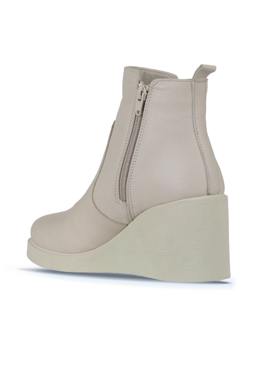 Bueno Women's Leather Wedge Boot