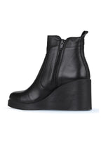 Bueno Women's Leather Wedge Boot