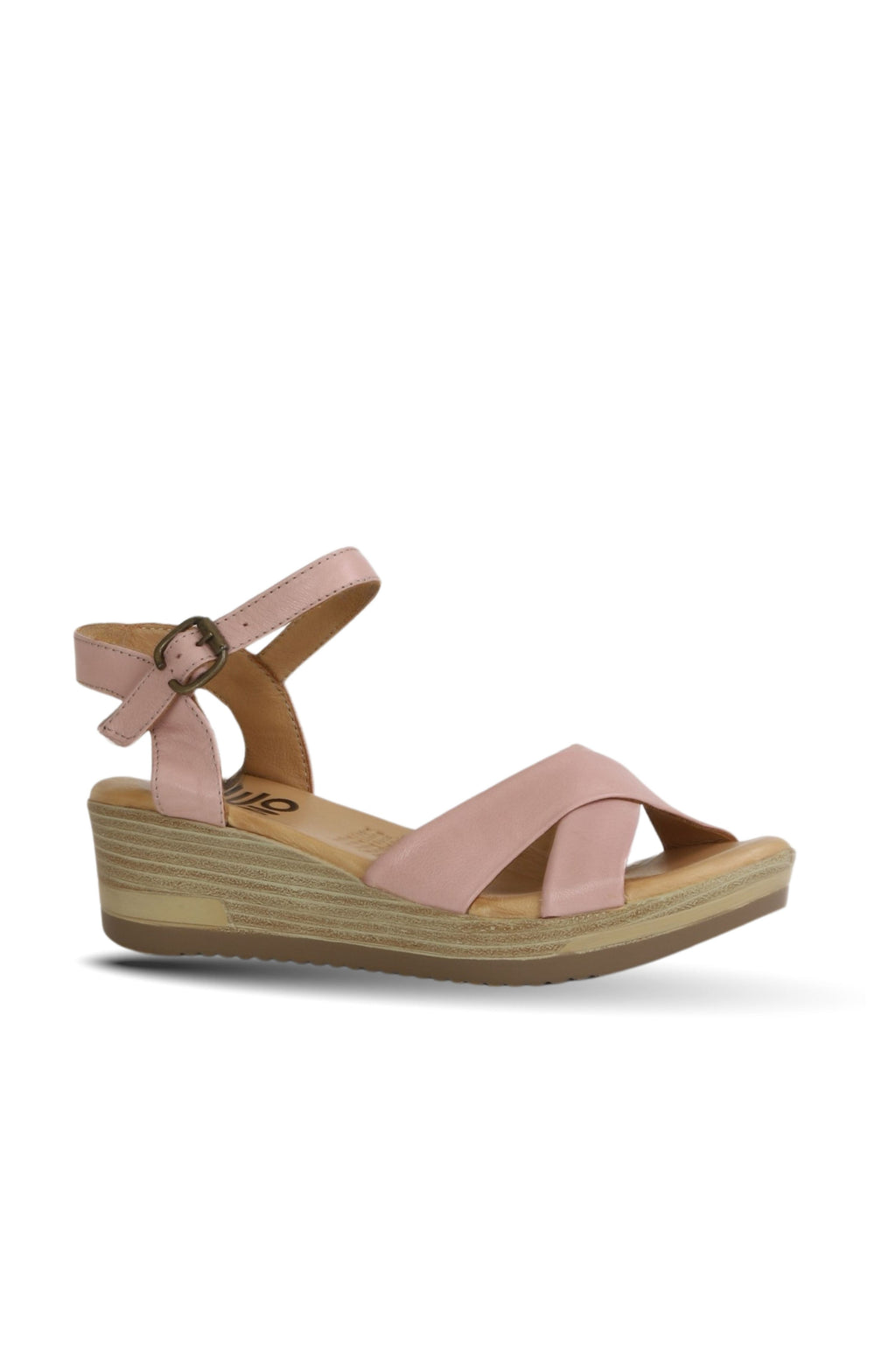 Bueno Women's Leather Wedge Sandal