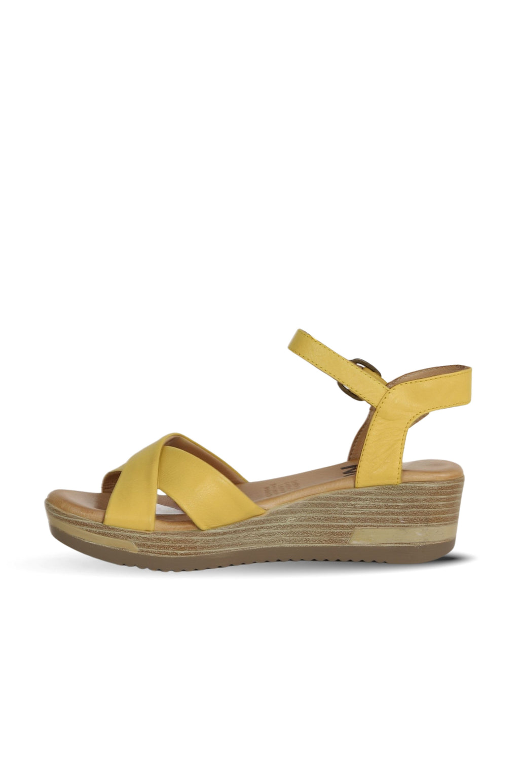 Bueno Women's Leather Wedge Sandal
