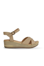 Bueno Women's Leather Wedge Sandal
