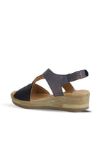 Bueno Women's Leather Wedge Sandal