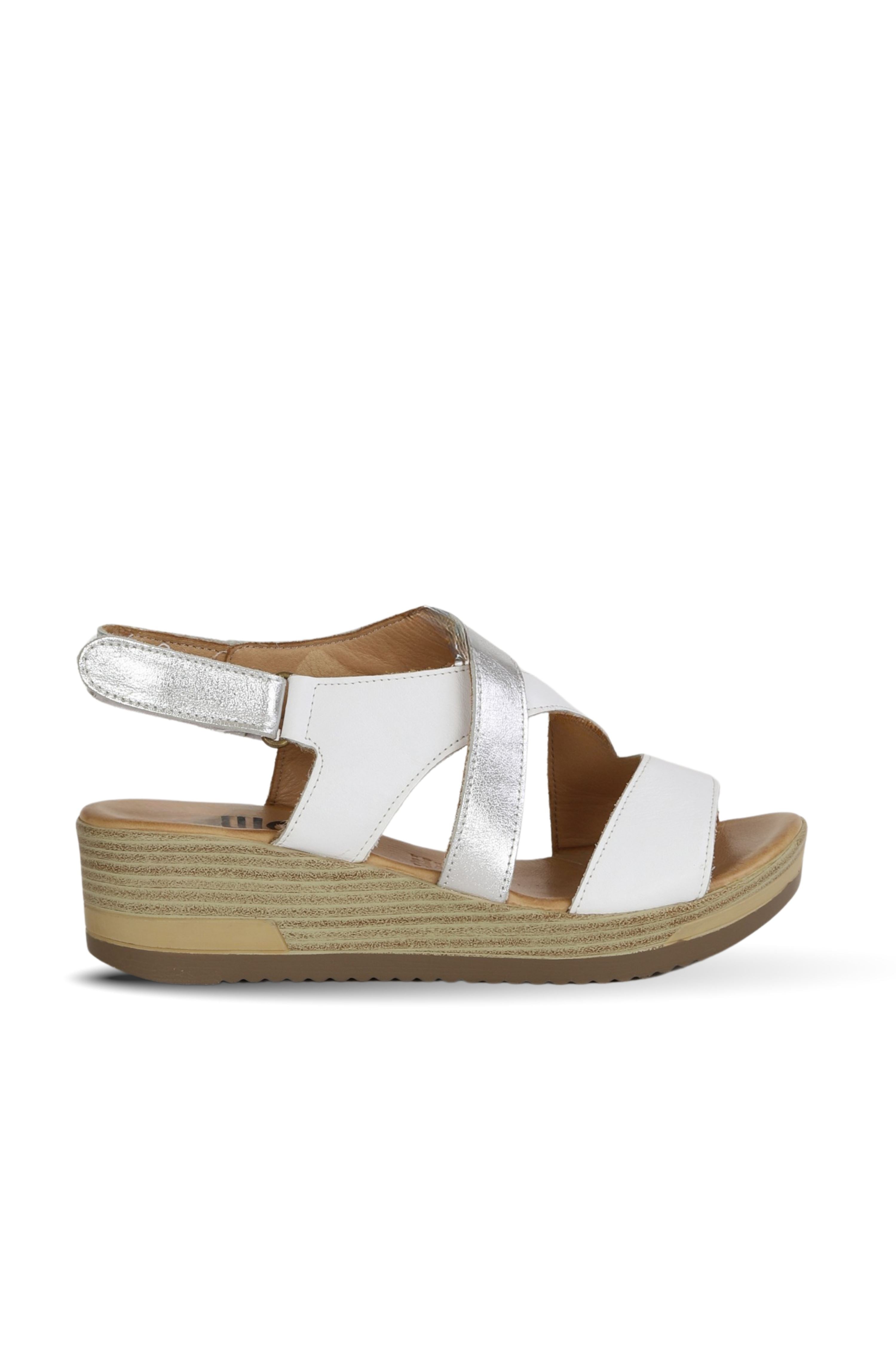 Bueno Women's Leather Wedge Sandal