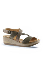 Bueno Women's Leather Wedge Sandal