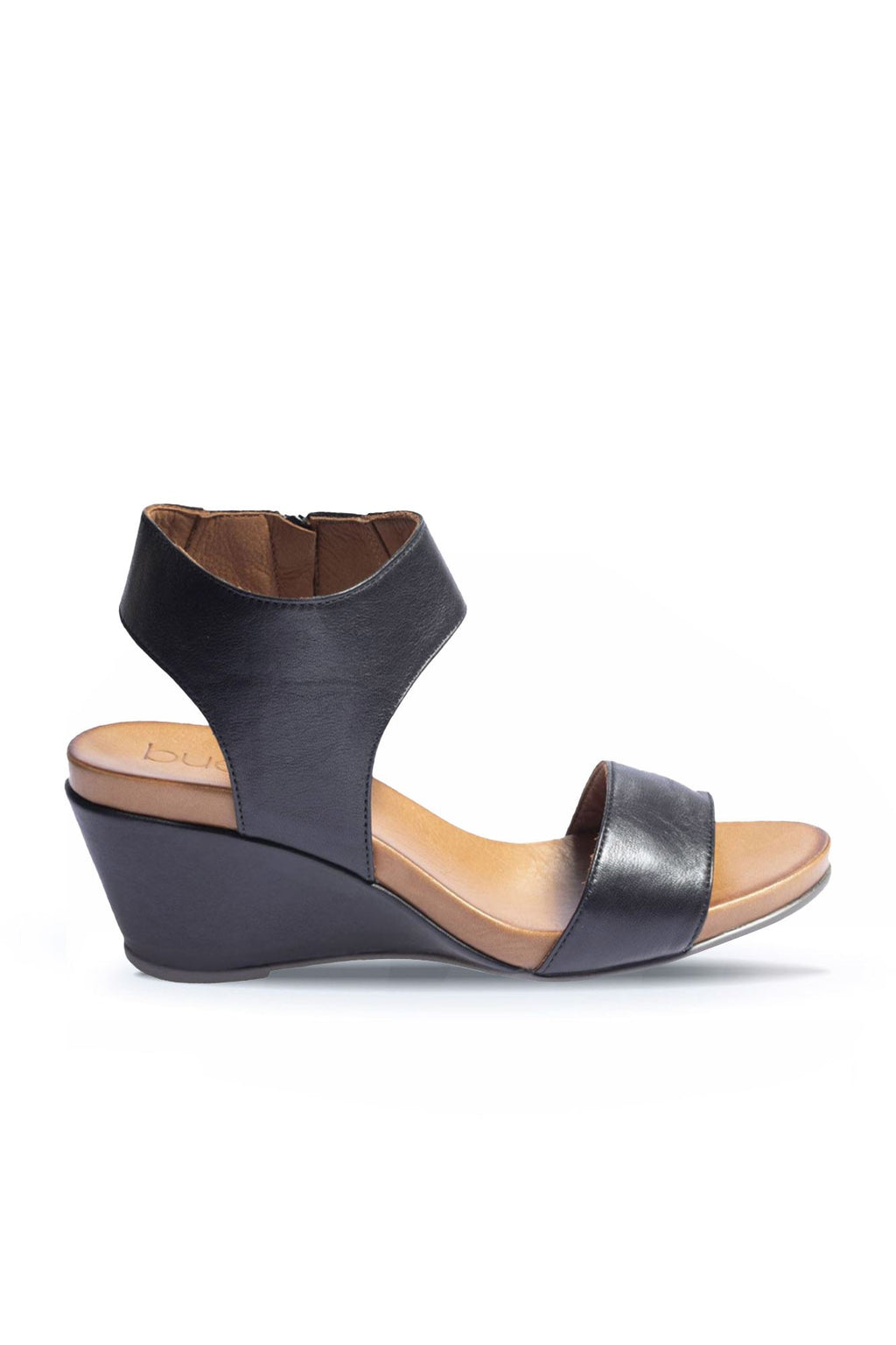 Bueno Women's Leather Wedge Sandal