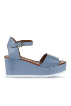 Bueno Women's Leather Wedge Sandal